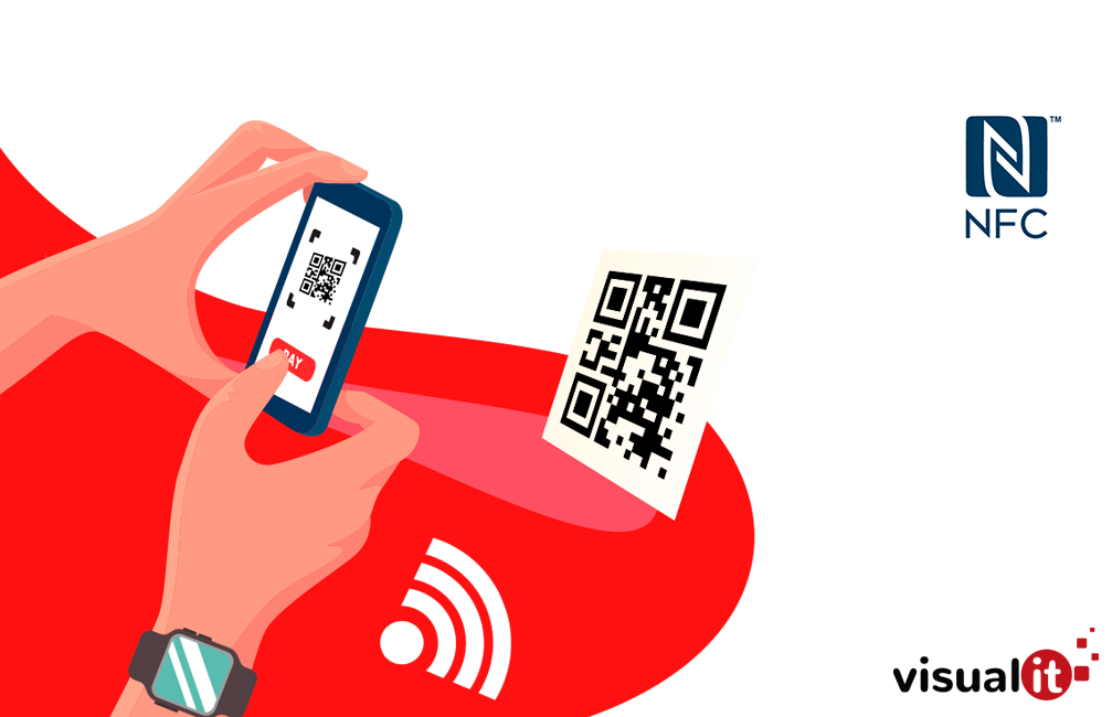 Qué son los códigos QR y las etiquetas NFC: sus posibilidades en el  Marketing Digital – Visualit Blog